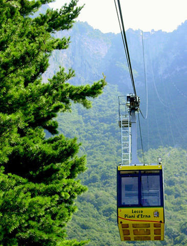 B&B Partenza Funivia Lecco Exteriör bild